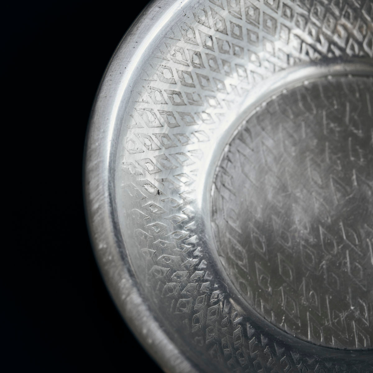 Hausarzt - Bakke, Tura, antikes Silber - H: 4 cm, Dia: 12 cm