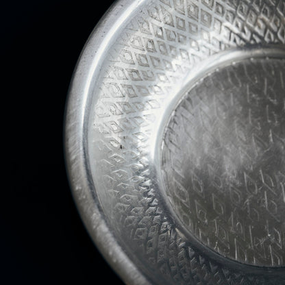 Hausarzt - Bakke, Tura, antikes Silber - H: 4 cm, Dia: 12 cm