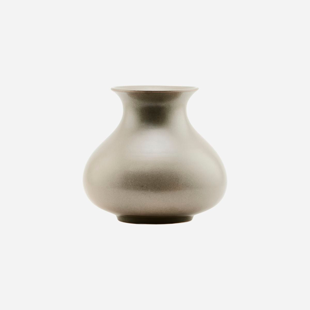 House Doctor-Vase, Santa Fe, Muschelschlamm-H: 23 cm, Dia: 25 cm