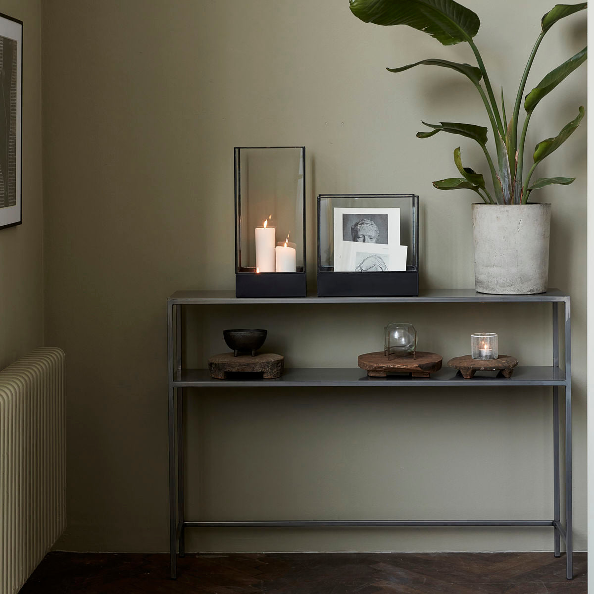 House Doctor - Displaybox, HDPlant, Schwarz antik