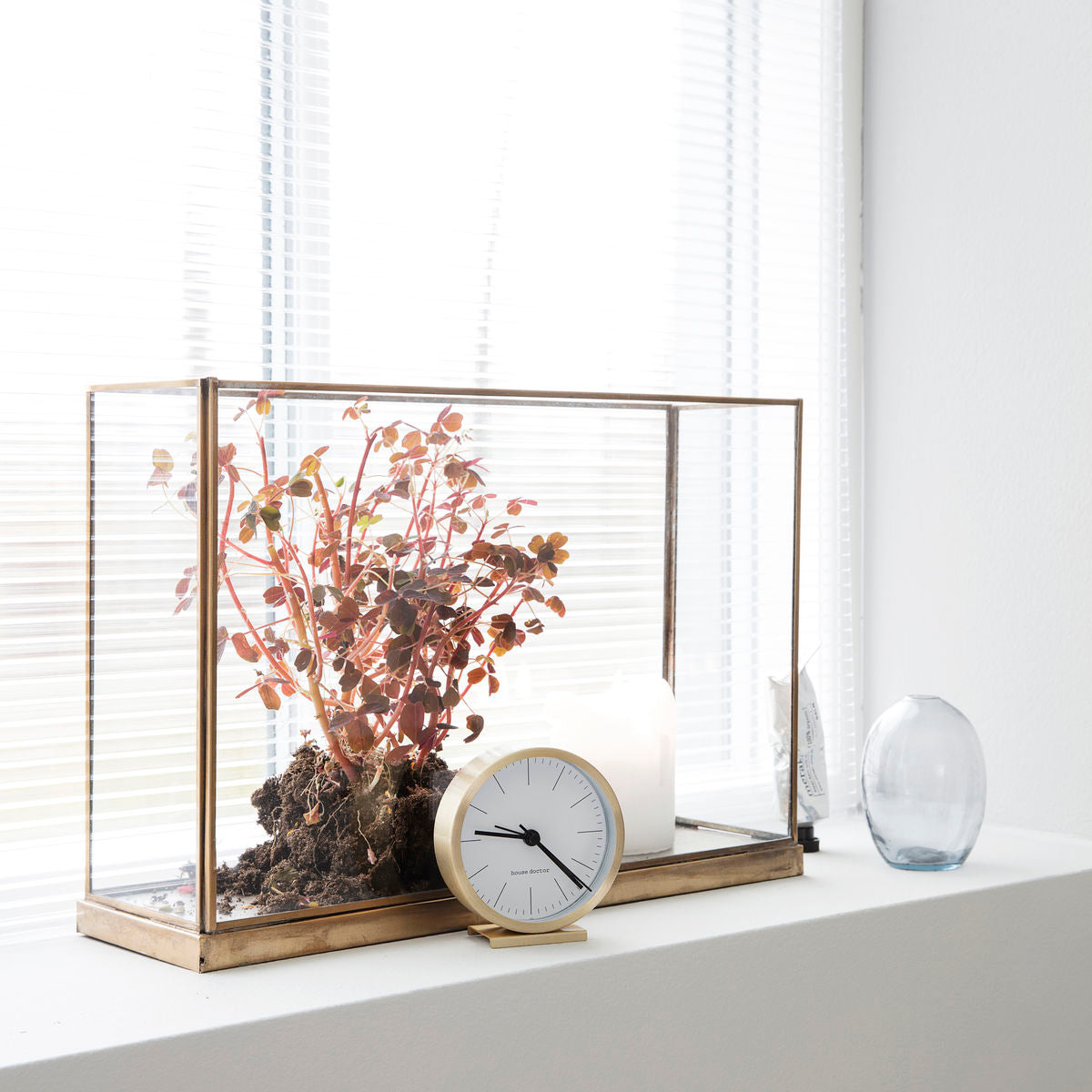 House Doctor – Vitrine, Antik-Metallic – L: 40 cm, B: 11 cm, H: 27 cm