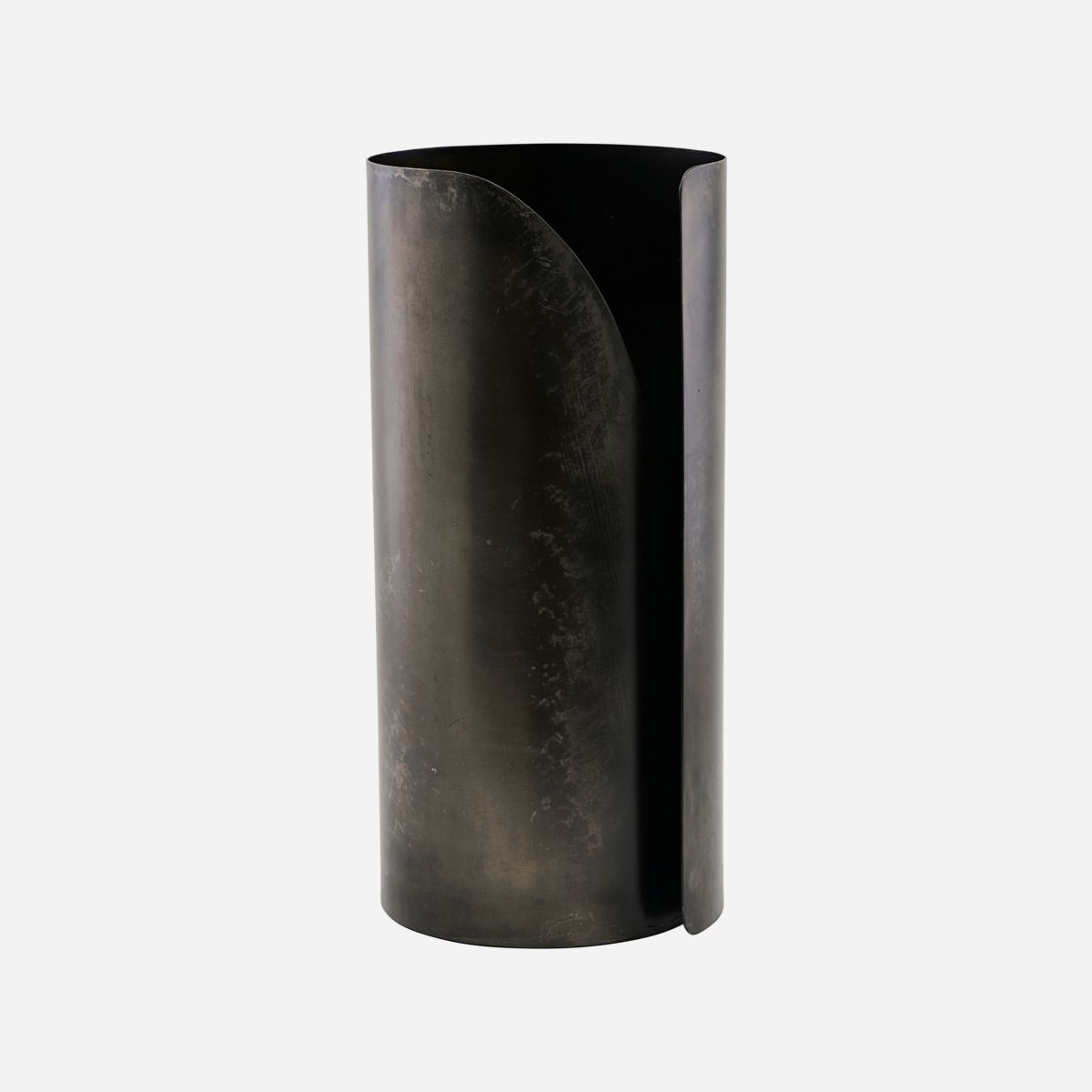 Küchentuchhalter, Wischtuch, schwarzer Antiquitäten H: 27 cm, Durchmesser: 12 cm
