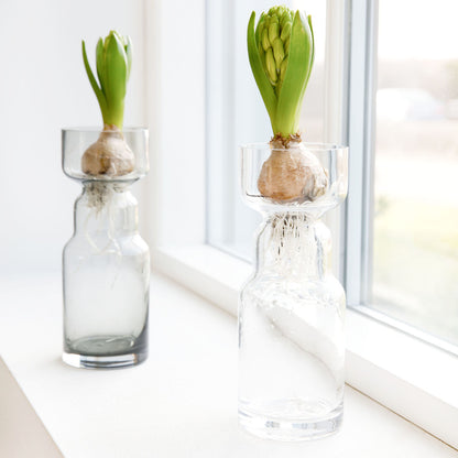 Hausarzt - Vase, Cinth, Grau - H: 20 cm, Dia: 7 cm
