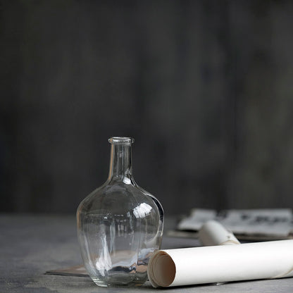 Hausarzt - Vase / Flasche, Glas, bereit - H: 25,5 cm, Durchmesser: 14 cm