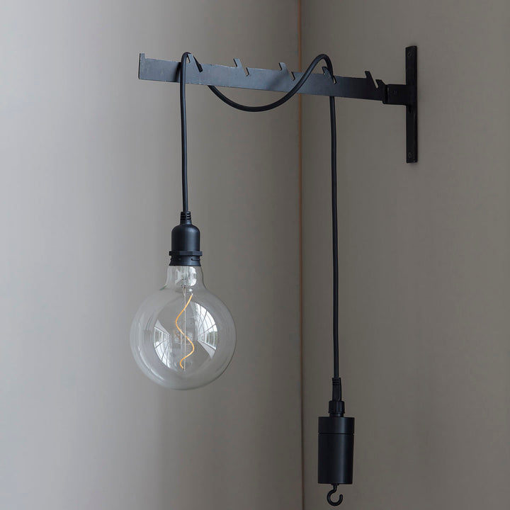 House Doctor-Lampe, Coso, Sort-dia: 12,5 cm
