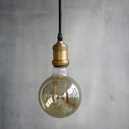 House Doctor - LED-Glühbirne, graue Dekoration - L: 17,5 cm, Durchmesser: 12,5 cm