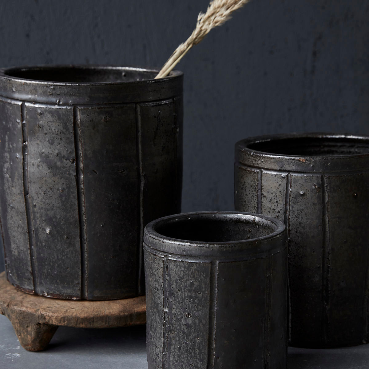 Hausarzt - Kräutertopf, Julian, Brown - H: 20 cm, Durchmesser: 18 cm