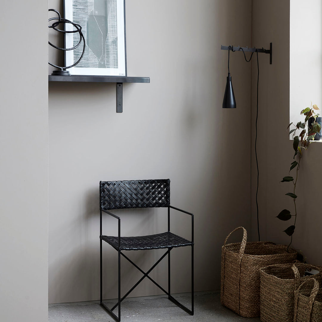 House Doctor - Kurve, Sikar, Natural - L:, L: 40 cm, W: 40 cm, H: 38 cm, M:, L: 35 cm, W: 35 cm, H: 32 cm, S:, L: L: 30 cm, W: 30 cm, H: 26 cm