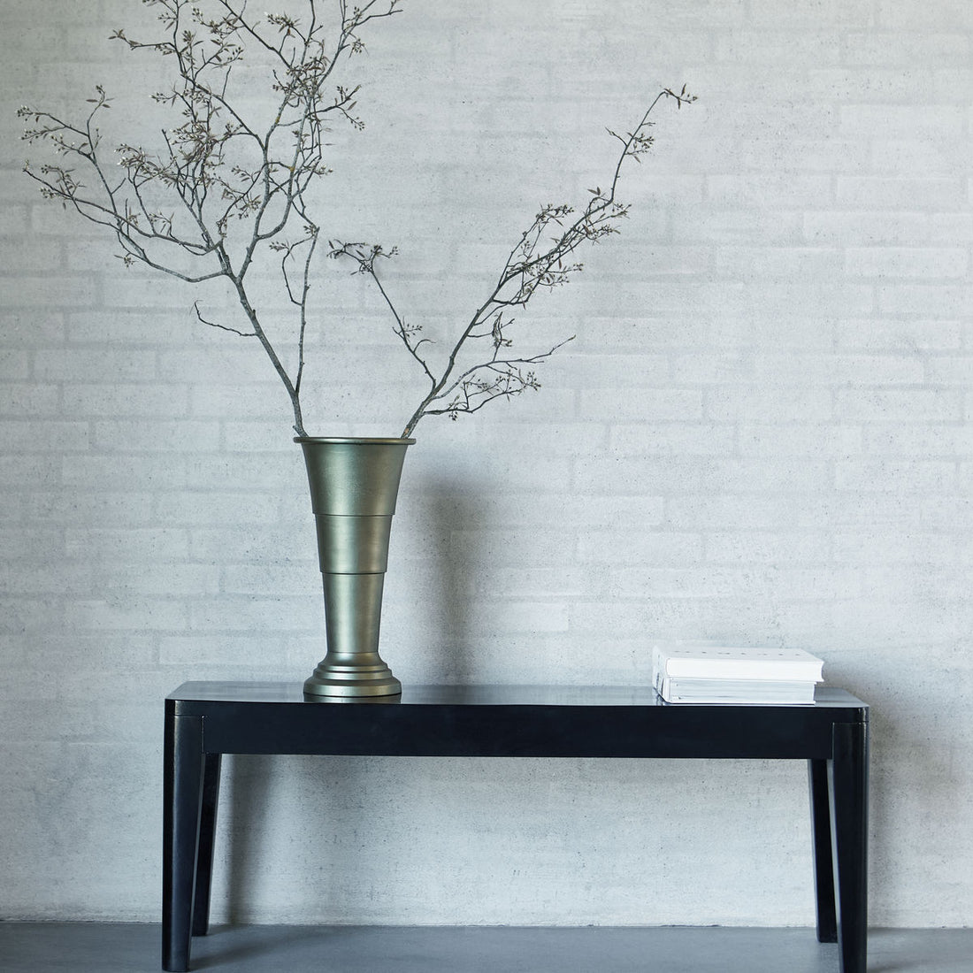 Hausarzt Vase, Florist, Green-H: 45 cm, Dia: 21,5 cm