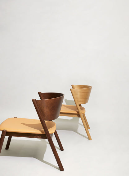 Hübsch Oblique Lounge Chair Sitz Natur