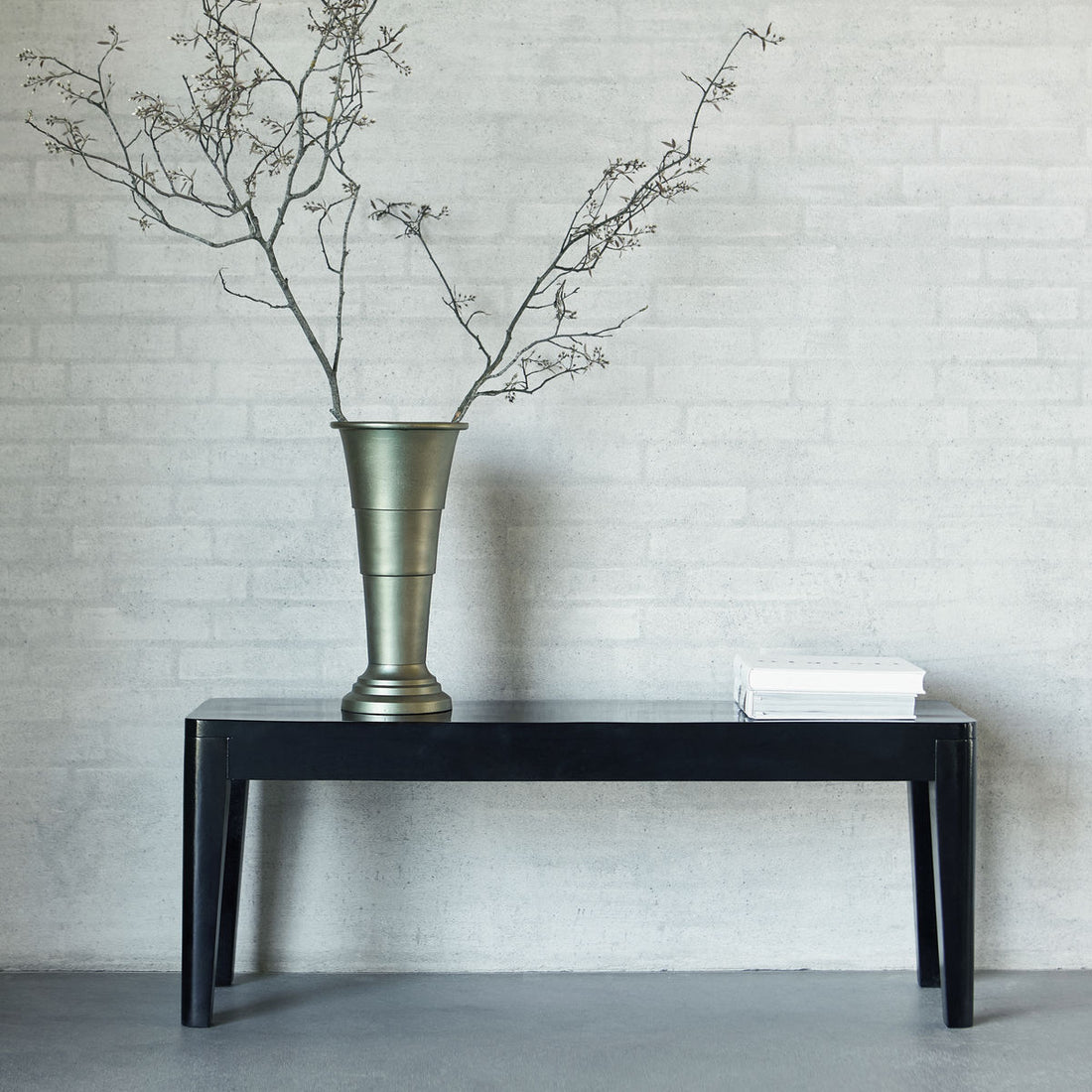 Haus Doctor Bench, Molon, Brown-L: 120 cm, W: 36 cm, H: 46 cm