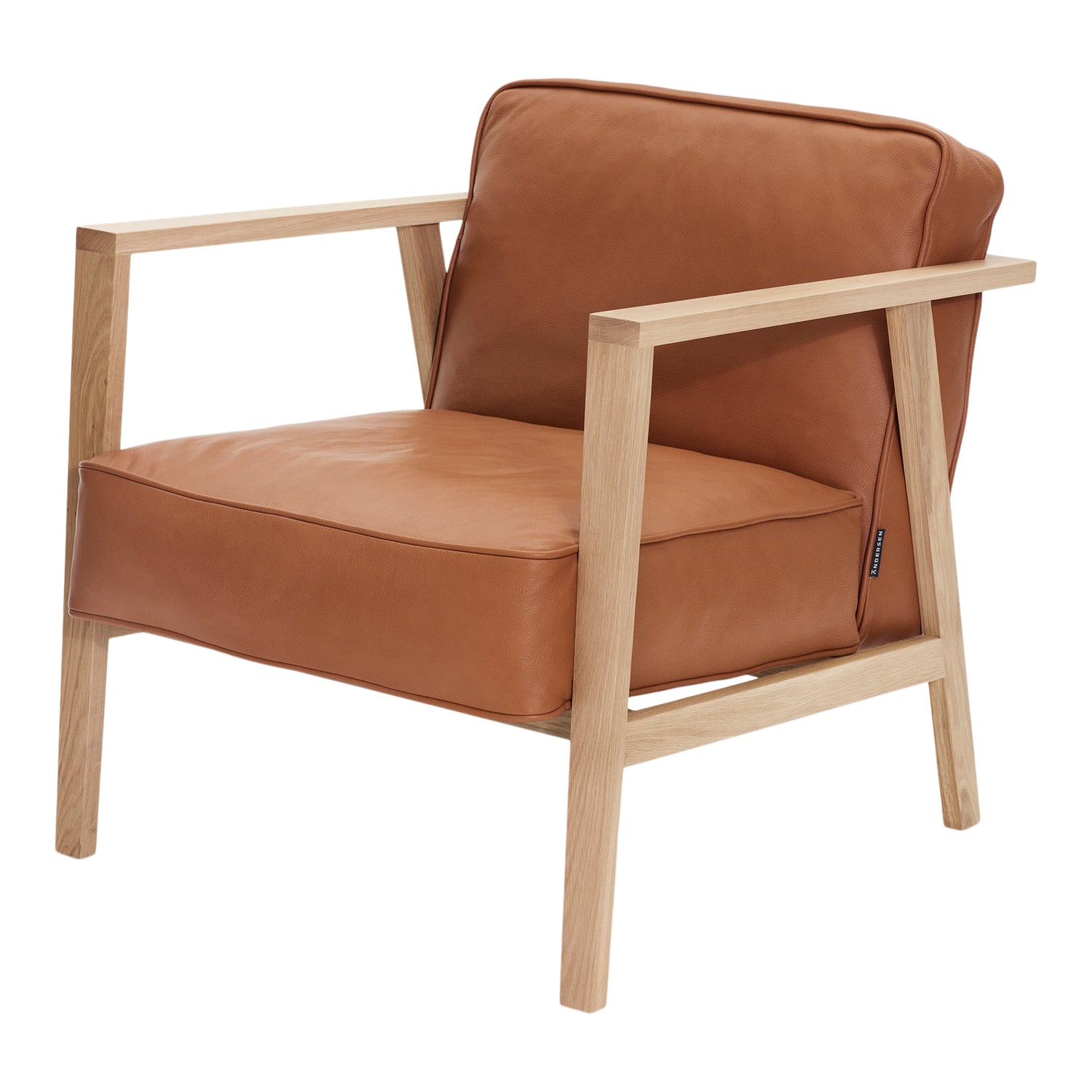 Andersen Möbel - LC1 Lounge Chair - Cognac Leder/Rahmen in Eiche