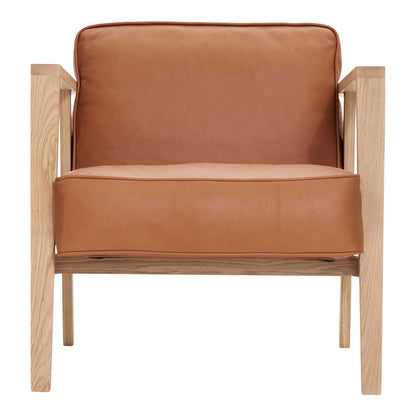 Andersen Möbel - LC1 Lounge Chair - Cognac Leder/Rahmen in Eiche