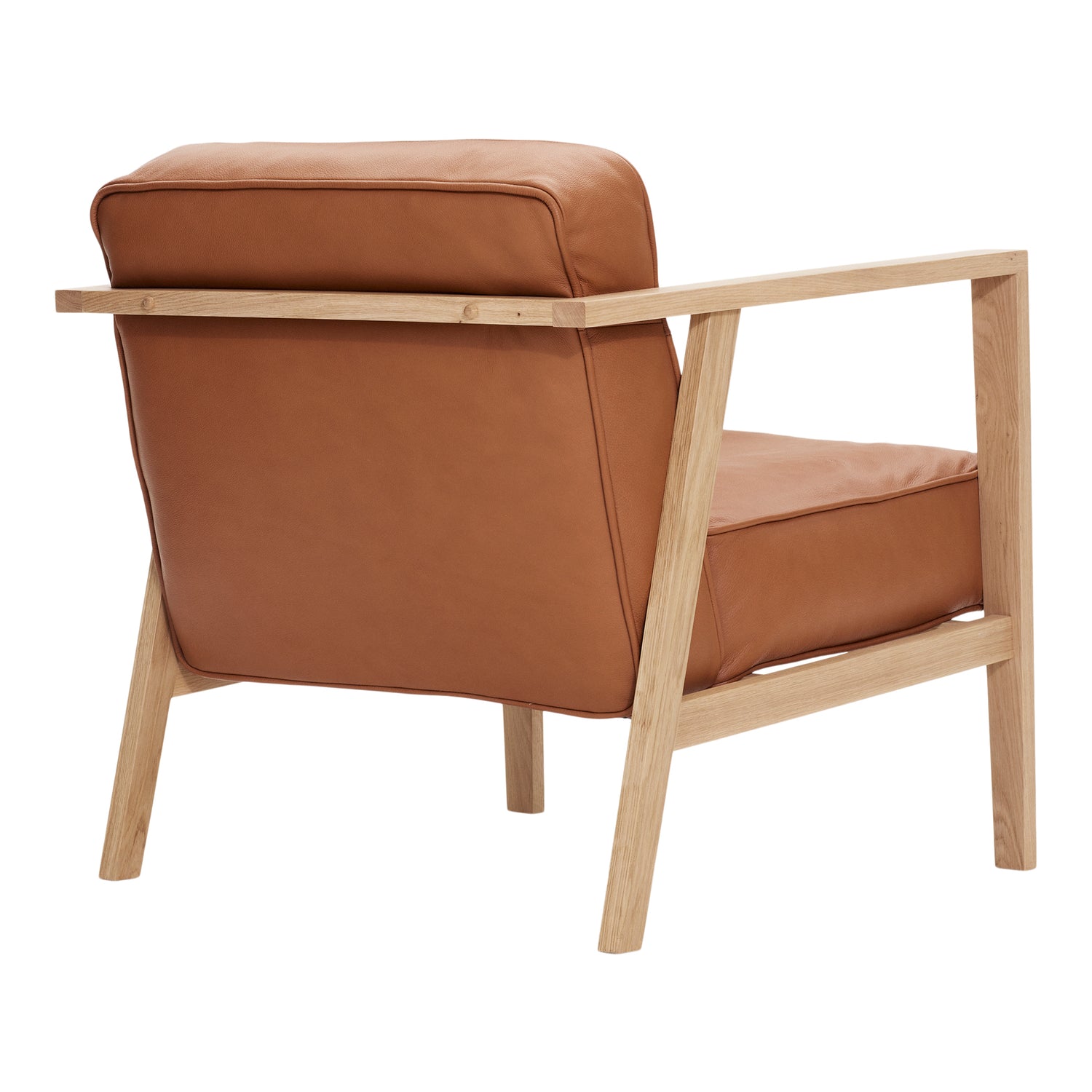 Andersen Möbel - LC1 Lounge Chair - Cognac Leder/Rahmen in Eiche