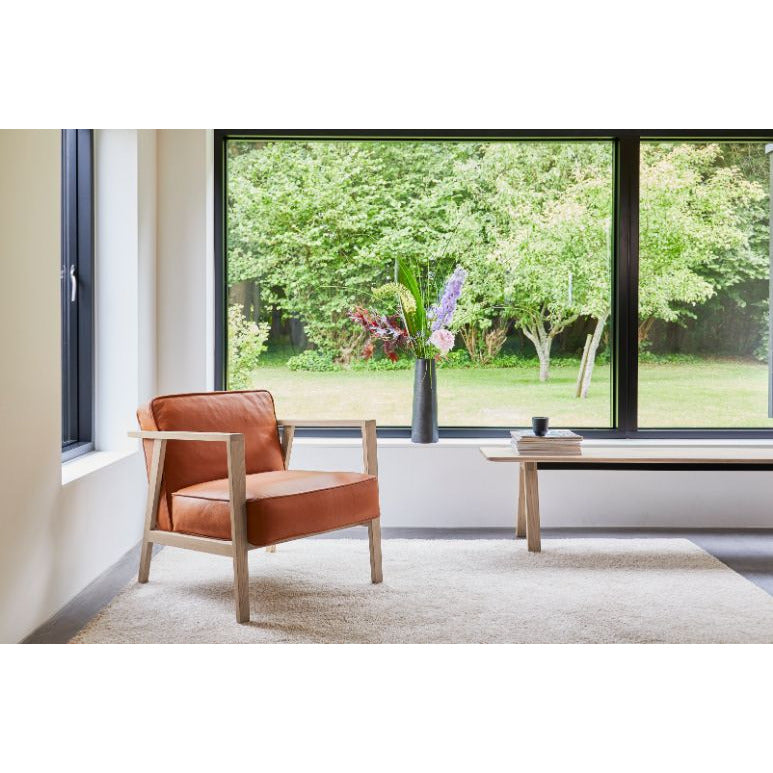 Andersen Möbel - LC1 Lounge Chair - Cognac Leder/Rahmen in Eiche