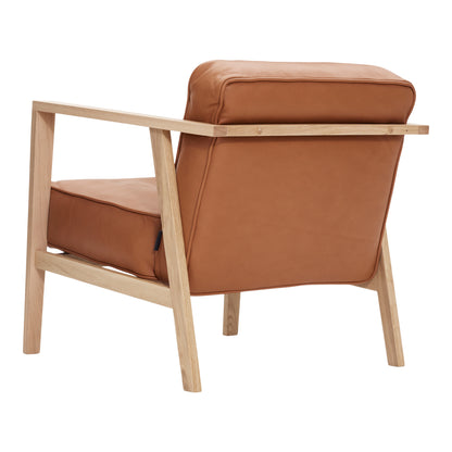 Andersen Möbel - LC1 Lounge Chair - Cognac Leder/Rahmen in Eiche