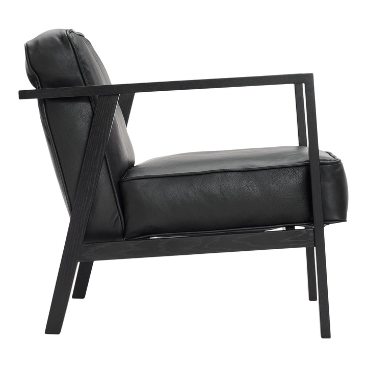Andersen Furniture - LC1 Loungestol - sort læder/stel i sortlakeret - Andersen Furniture - DesignGaragen.dk
