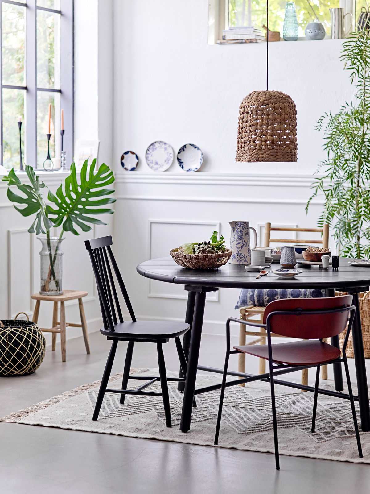 Creative Collection Begonia Kande, Grøn, Stentøj - Creative Collection - DesignGaragen.dk