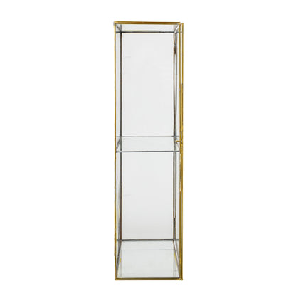 Bloomingville Bloomingville Lia Skab, Guld, Glas - DesignGaragen.dk.