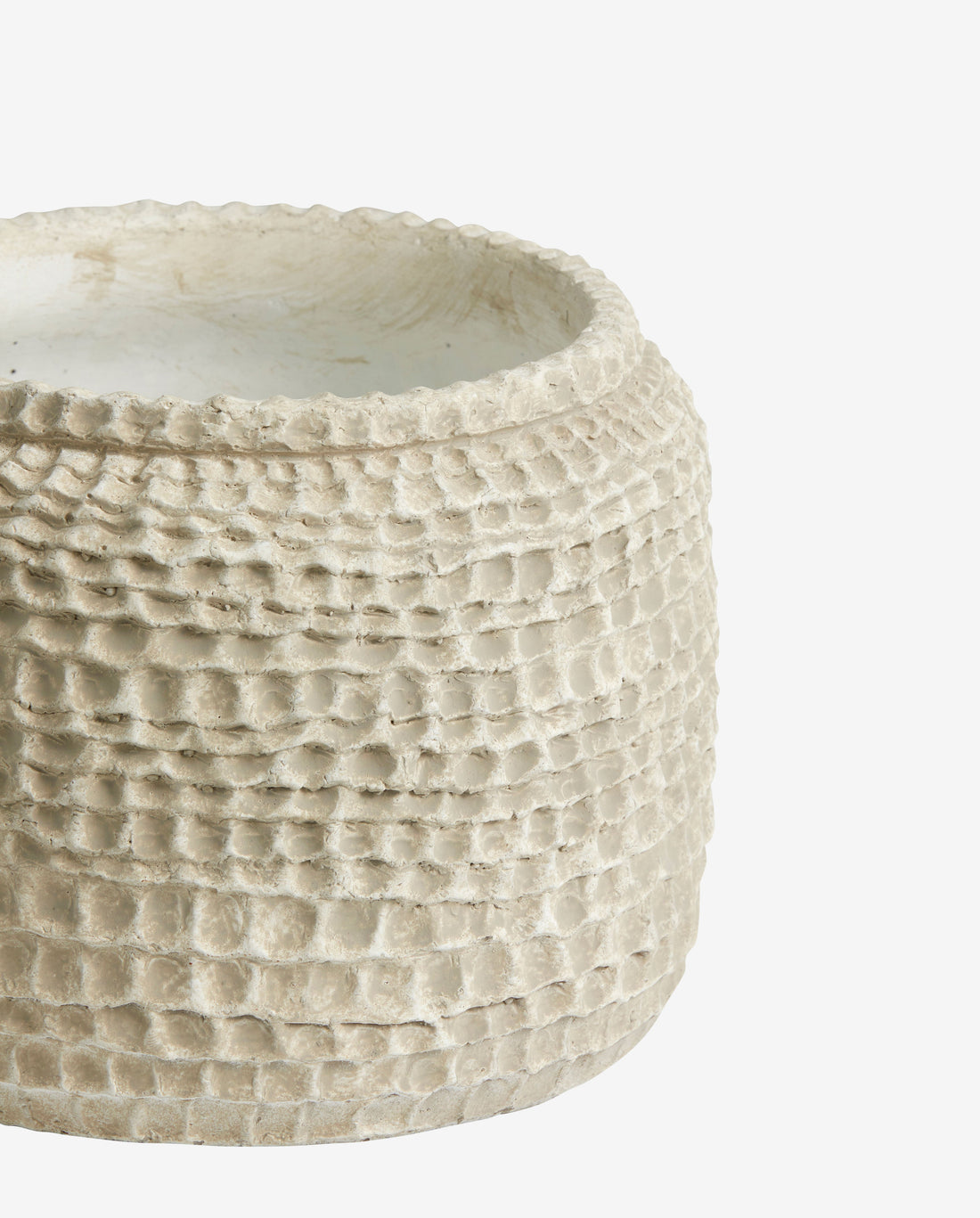 Aoba Jar im Zement, m - weiß