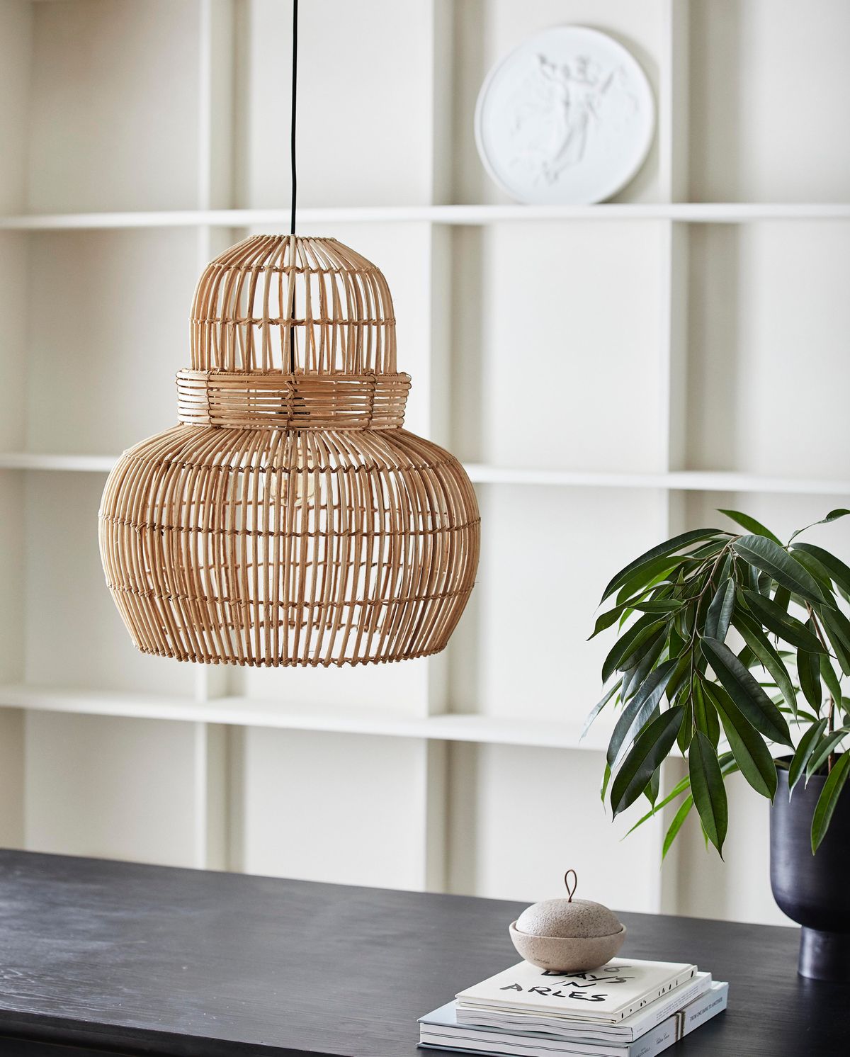 Budva -Lampenschirm in Rattan