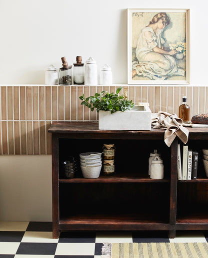 Woodie Sideboard im recycelten Baum - braun