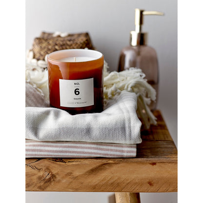 Bloomingville Seval Korb mit Deckel, Natur, Bambus