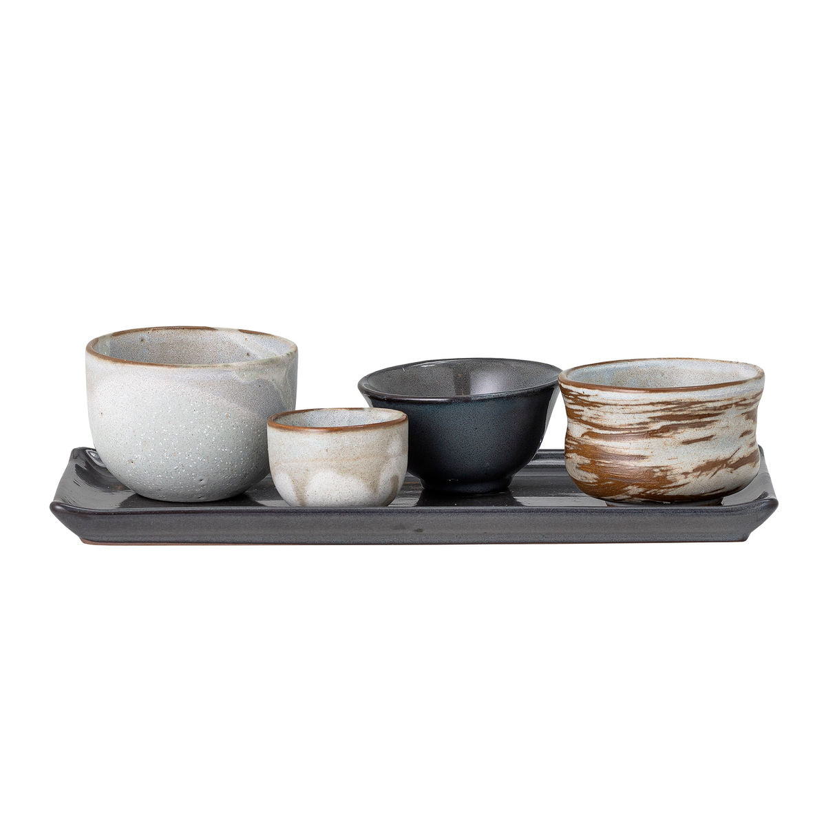 Bloomingville Masami Sushi Sæt, Hvid, Stentøj - Bloomingville - DesignGaragen.dk