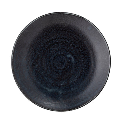 Bloomingville Yoko Plate, Sort, Porcelæn - Bloomingville - DesignGaragen.dk