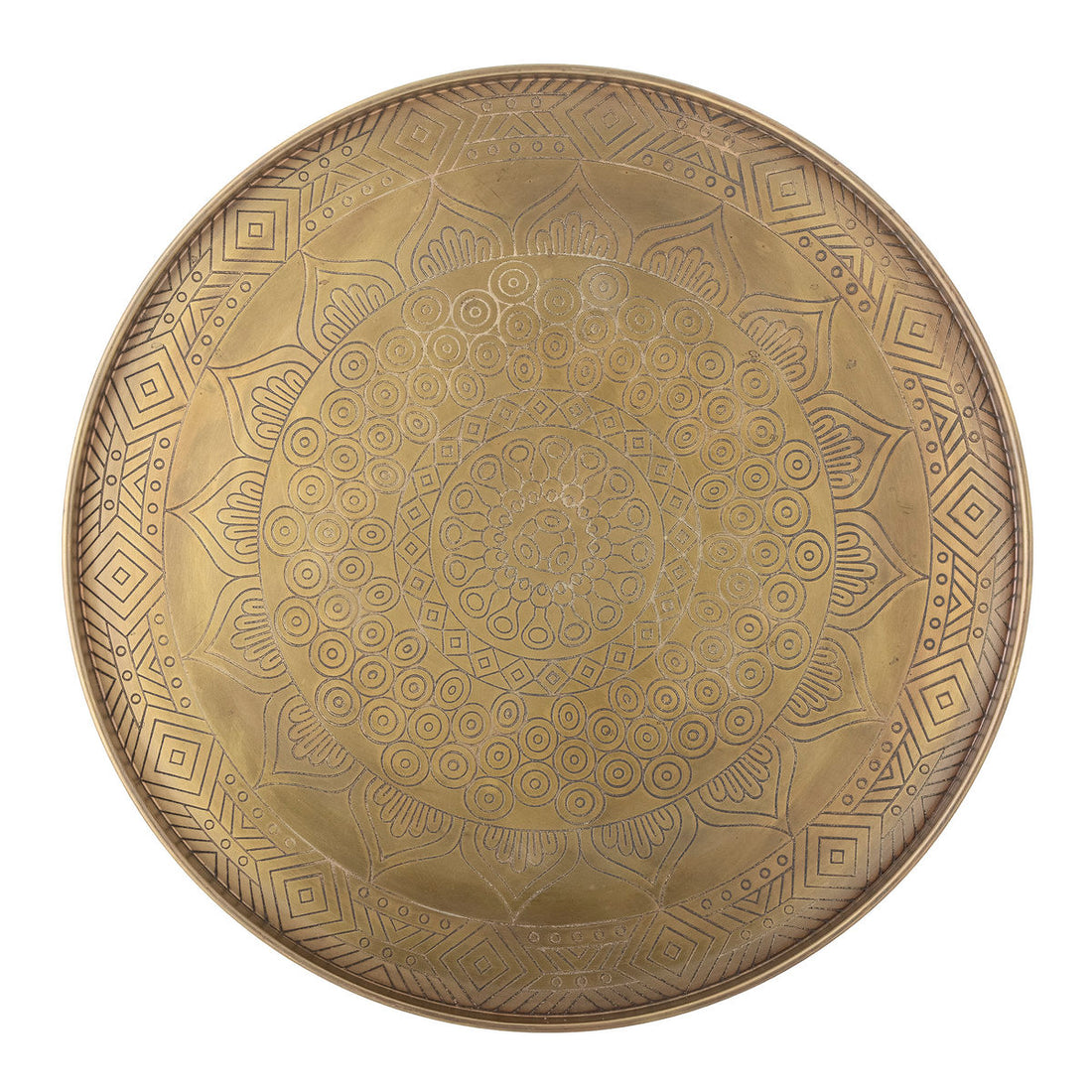Bloomingville Conan Tablett, Gold, Metall