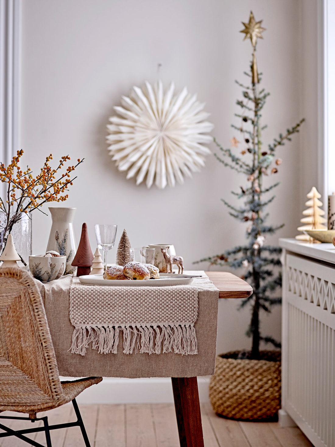 Bloomingville Tuan Rendryr, Brun, Polyresin