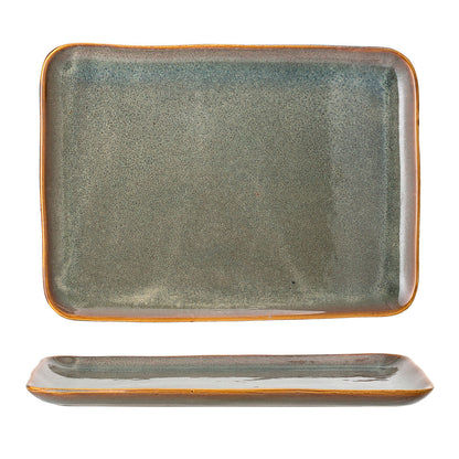 Bloomingville Aime serviert Essen, Grün, Steinzeug