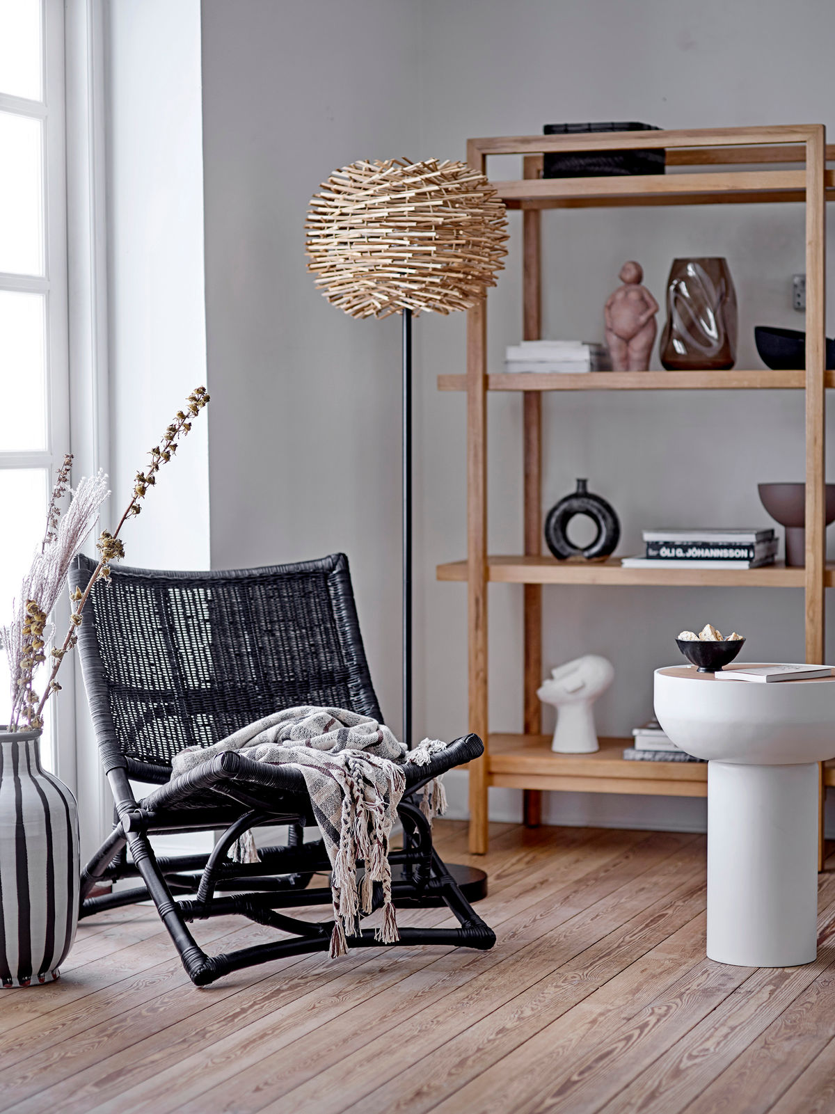 Bloomingville Yoko Skål, Sort, Porcelæn - Bloomingville - DesignGaragen.dk