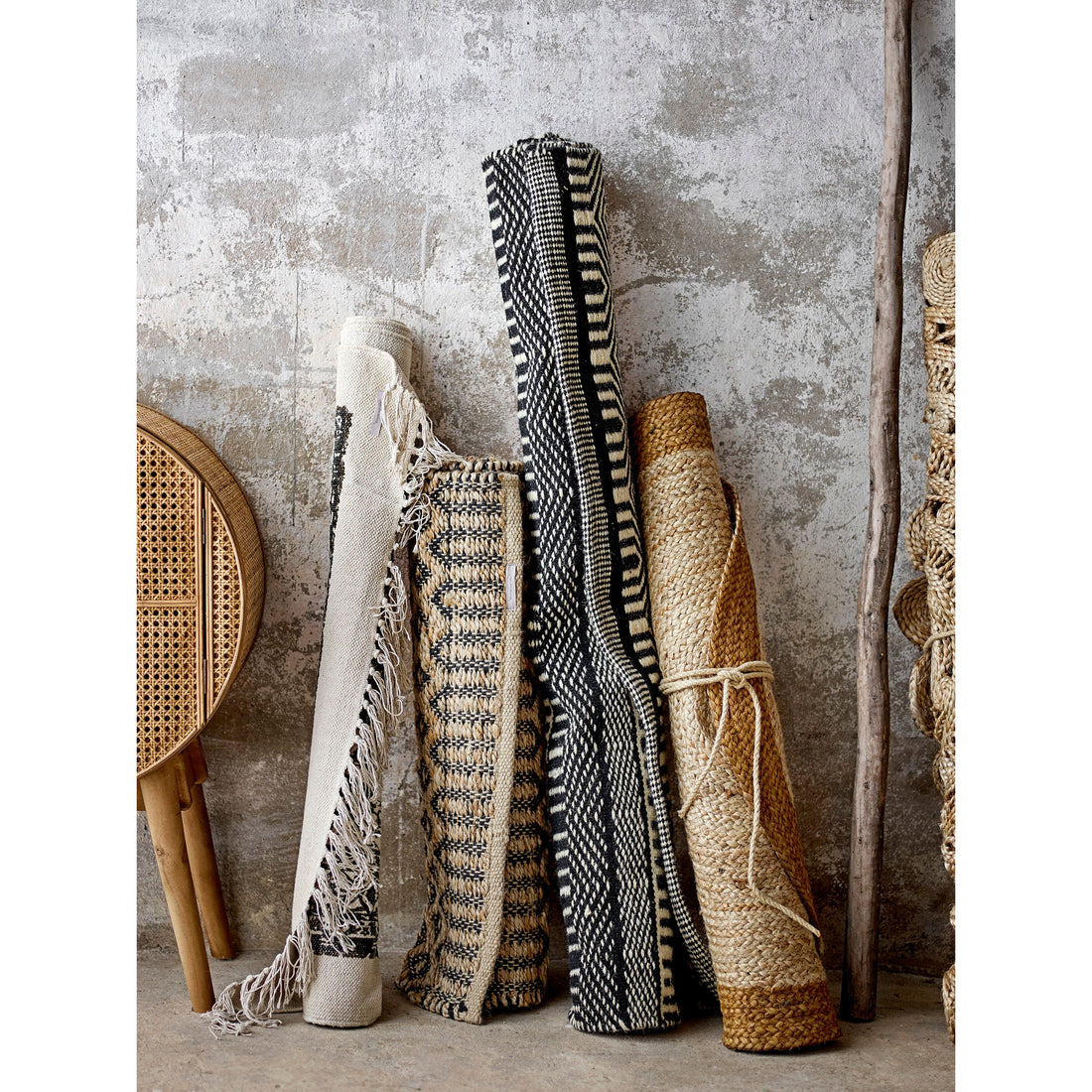 Bloomingville Birk Rug, Brun, Jute - Bloomingville - DesignGaragen.dk