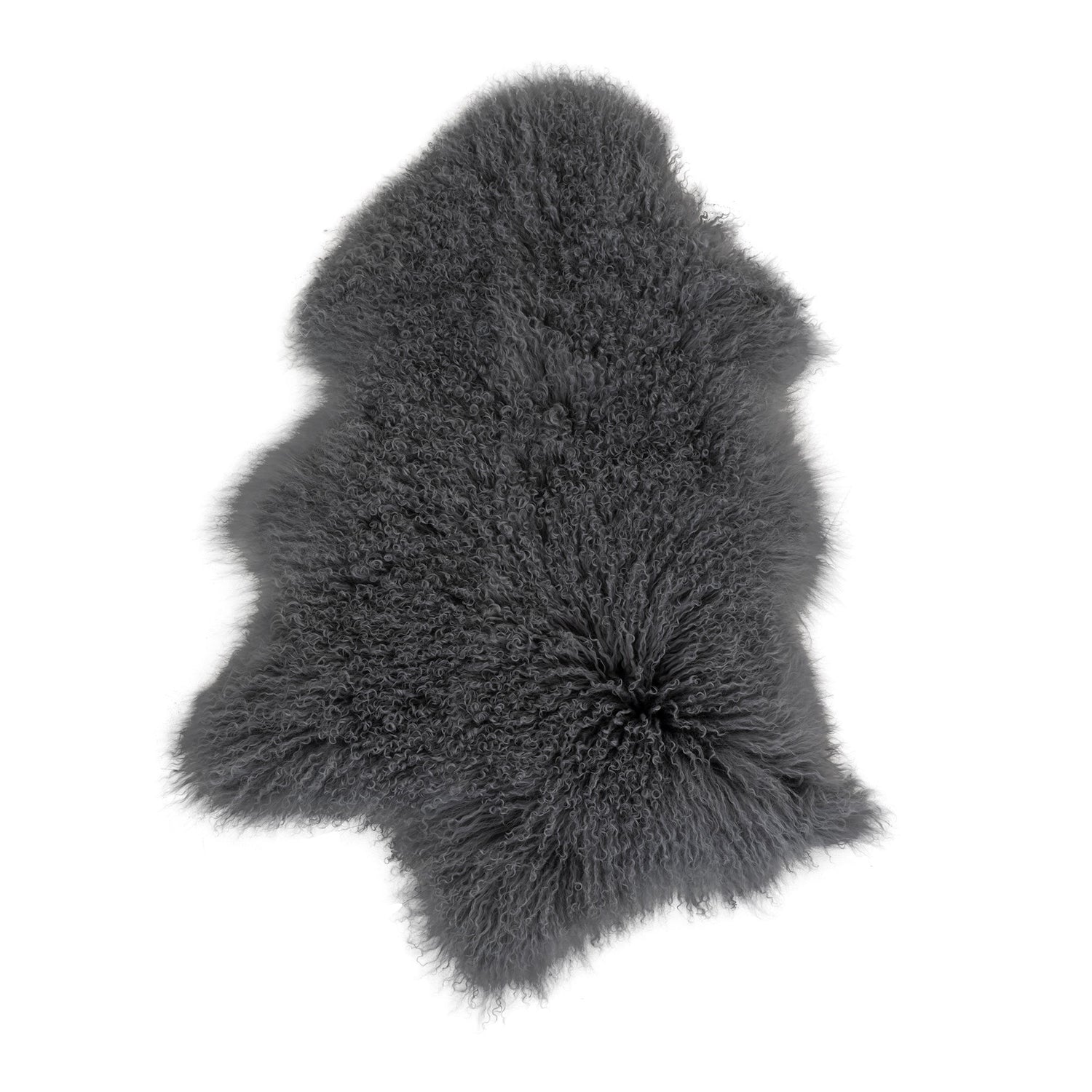 Mongolisches Leder - Mongolisches Leder, Grau, 50 x 90 cm