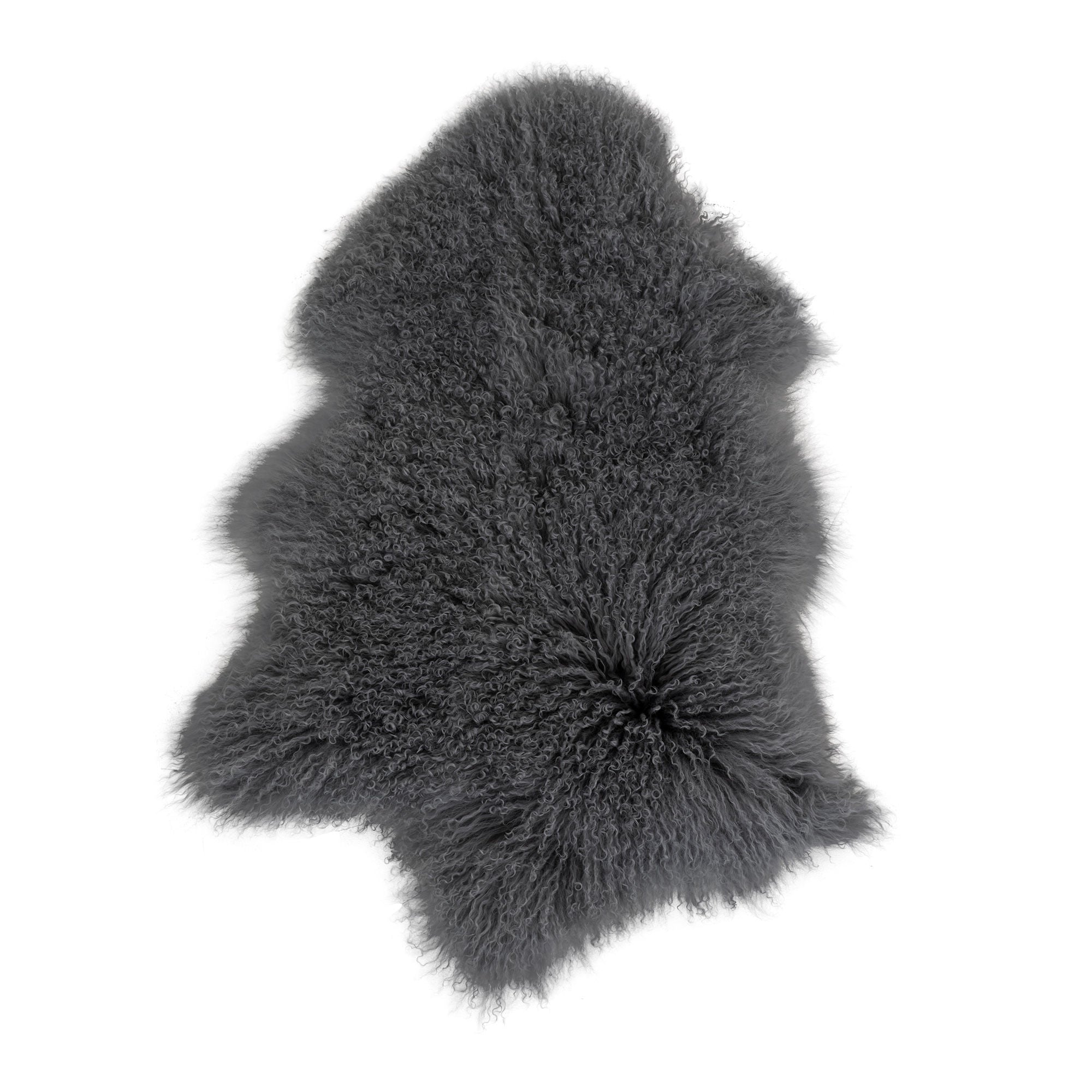 Mongolisches Leder - Mongolisches Leder, Grau, 50 x 90 cm