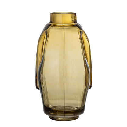 Bloomingville Daissi Vase, Brun, Glas