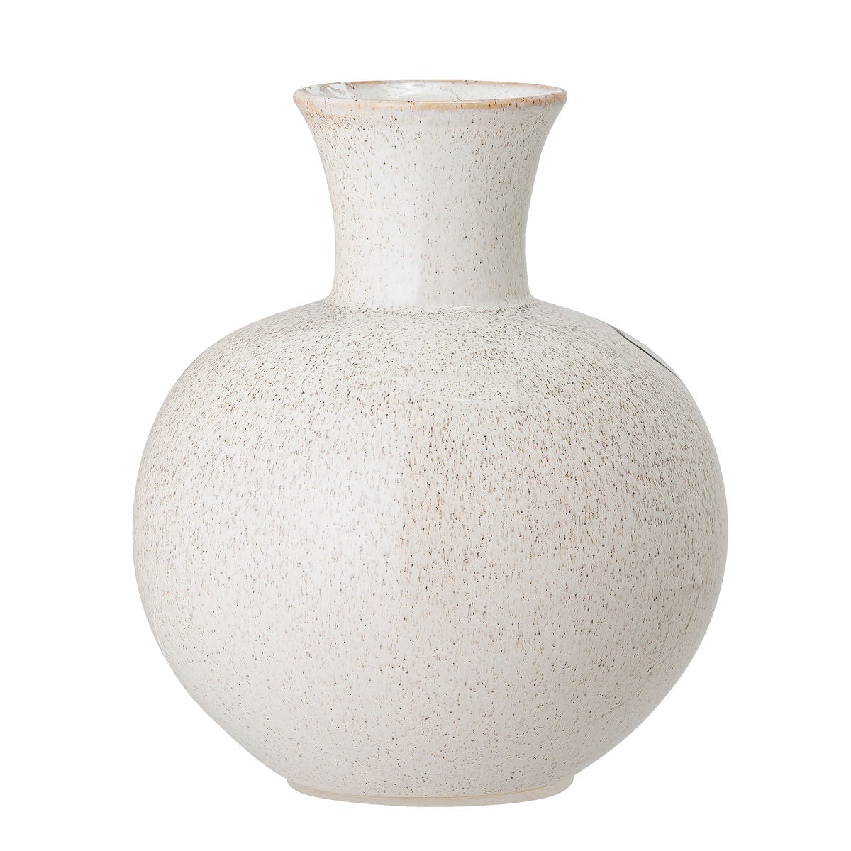 Bloomingville Irini Vase, weiß, Steinzeug