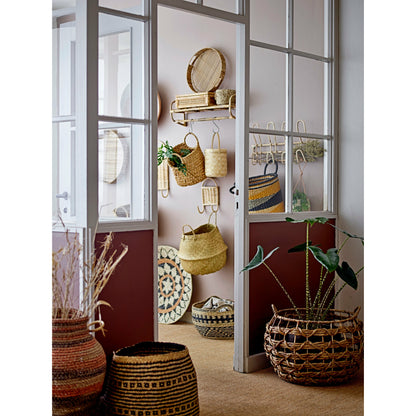Bloomingville Lally Æske m/Låg, Natur, Rattan - Bloomingville - DesignGaragen.dk