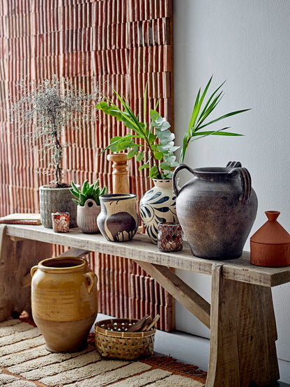 Bloomingville Nala Urtepotteskjuler, Sort, Terrakotta - Bloomingville - DesignGaragen.dk