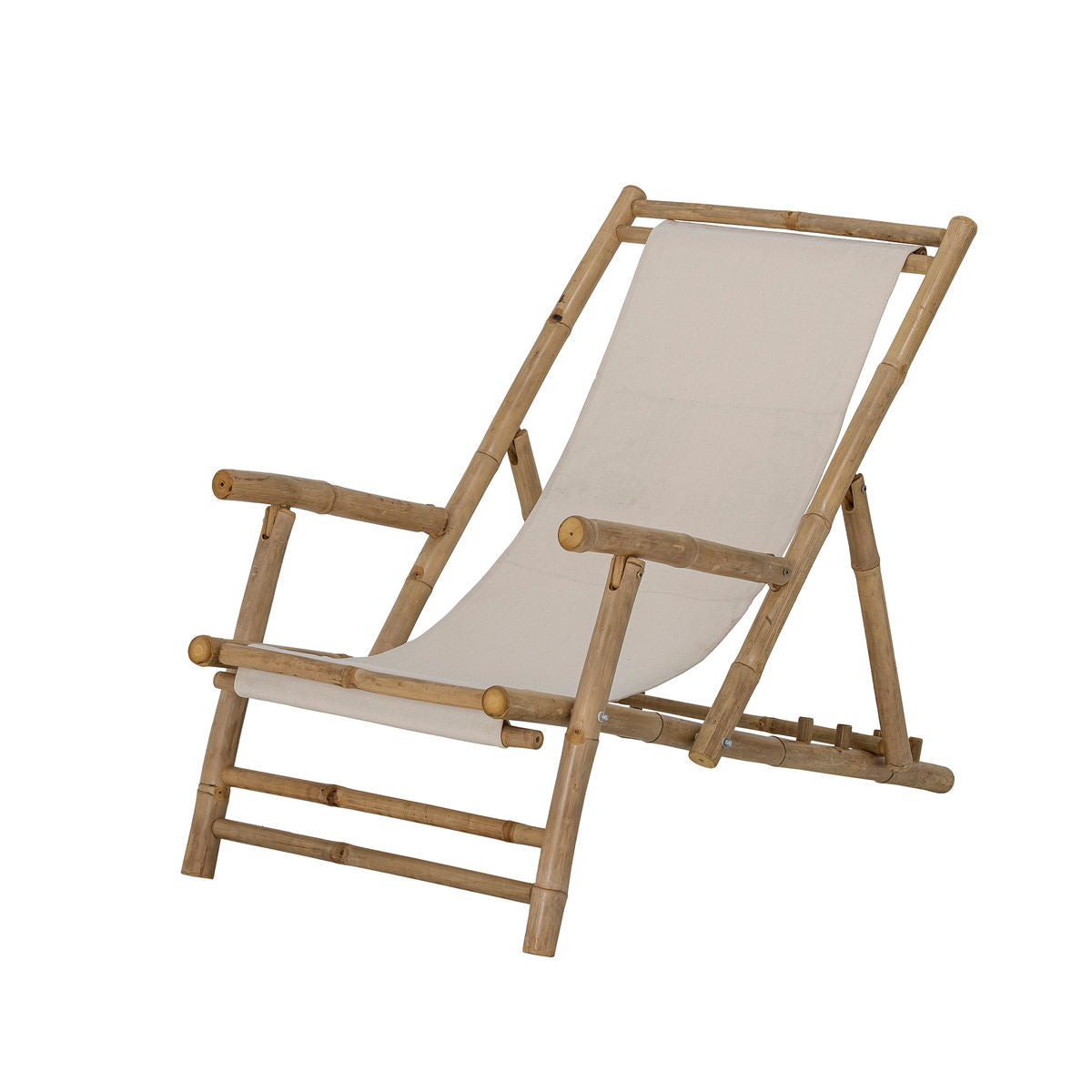 Bloomingville Corfu Sun Lounger, Natur, Bambus