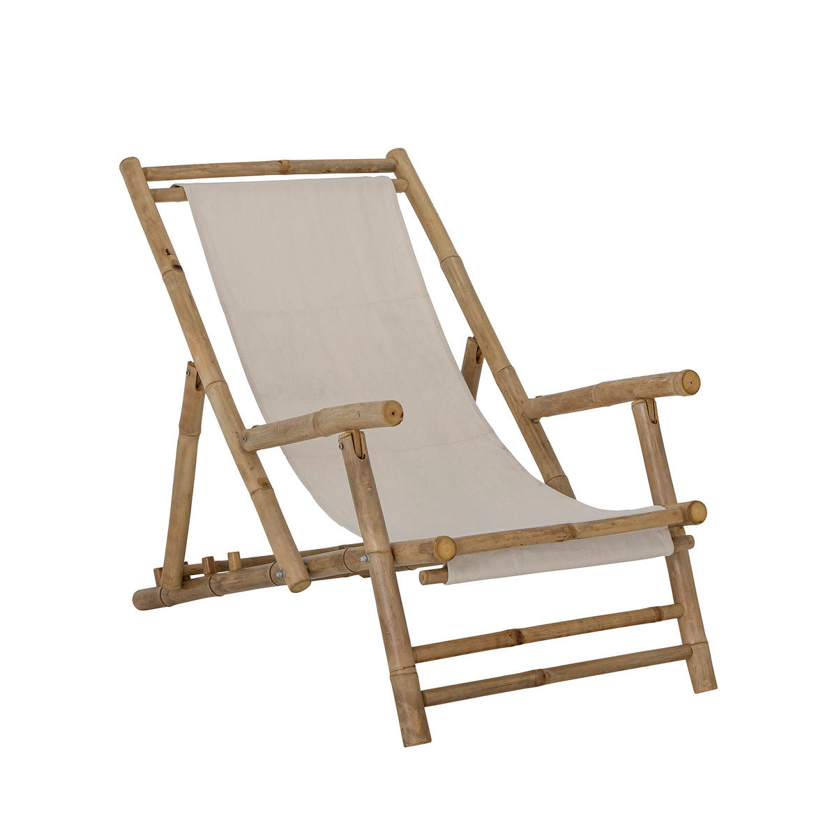 Bloomingville Corfu Sun Lounger, Natur, Bambus