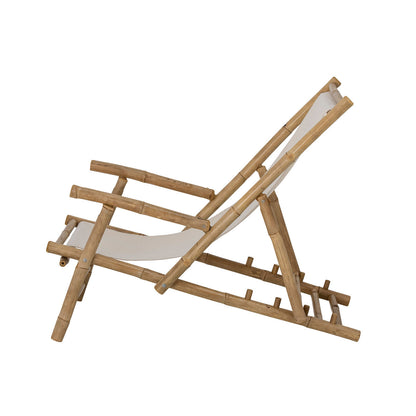 Bloomingville Corfu Sun Lounger, Natur, Bambus
