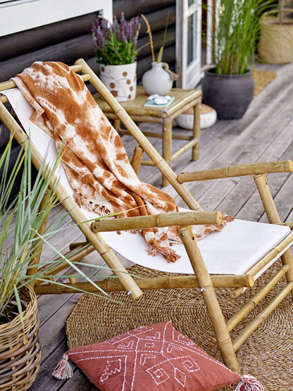 Bloomingville Corfu Sun Lounger, Natur, Bambus