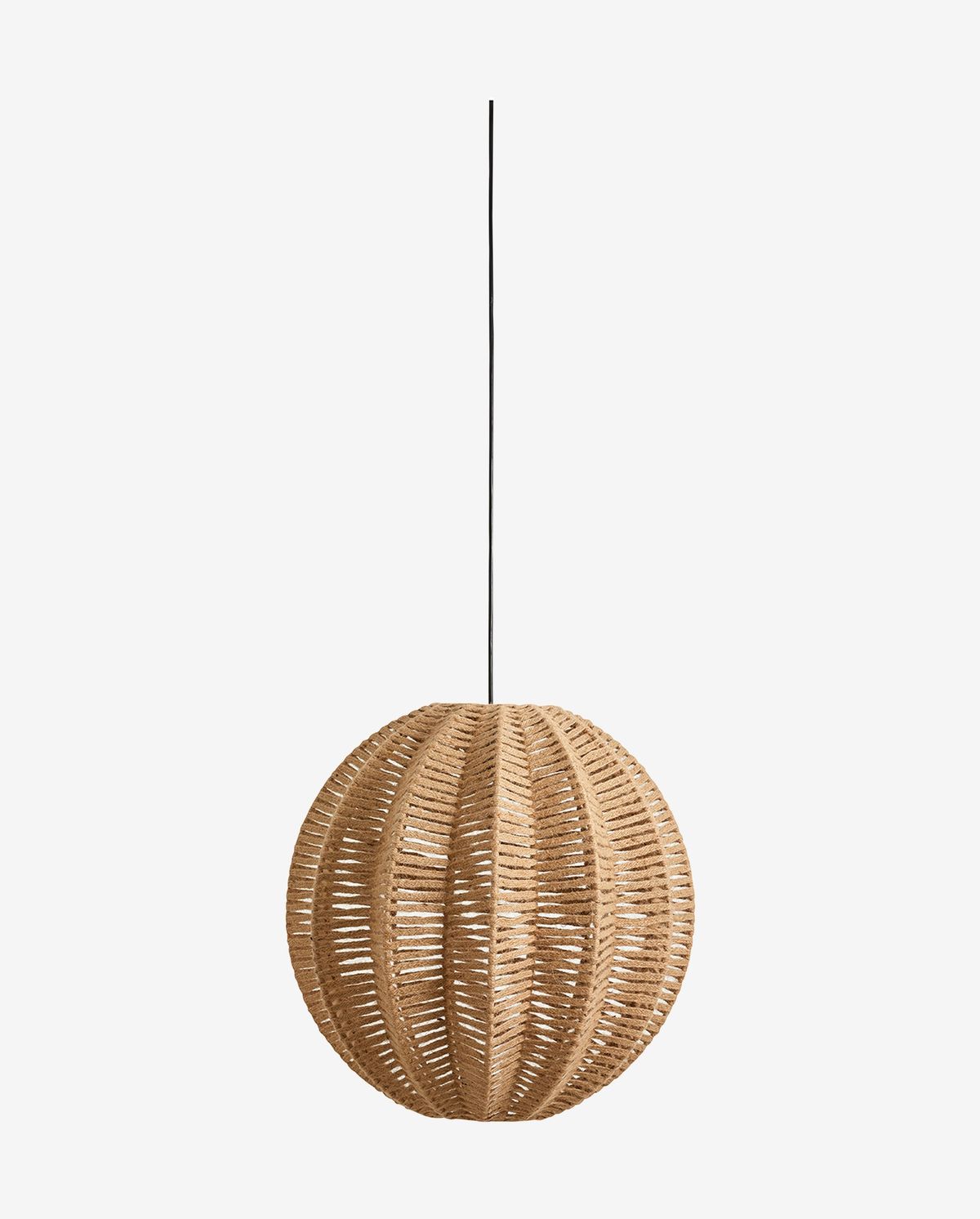 Juta -Anhänger im Jute - Ø45 cm - Natur