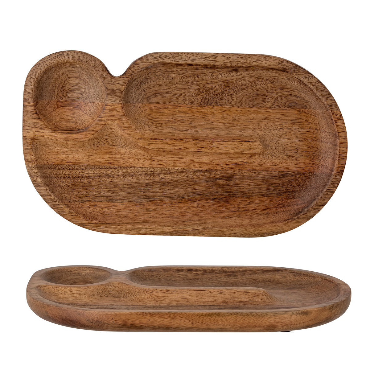 Kreative Kollektion Saben serviert Gericht, Brown, Mango