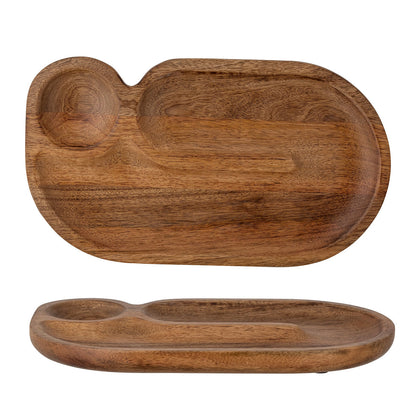 Kreative Kollektion Saben serviert Gericht, Brown, Mango