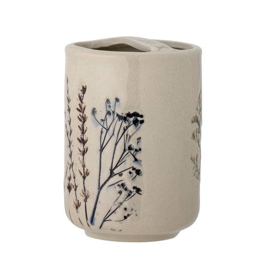 Bloomingville Bea Sæbedispenser Sæt, Natur, Stentøj - Bloomingville - DesignGaragen.dk