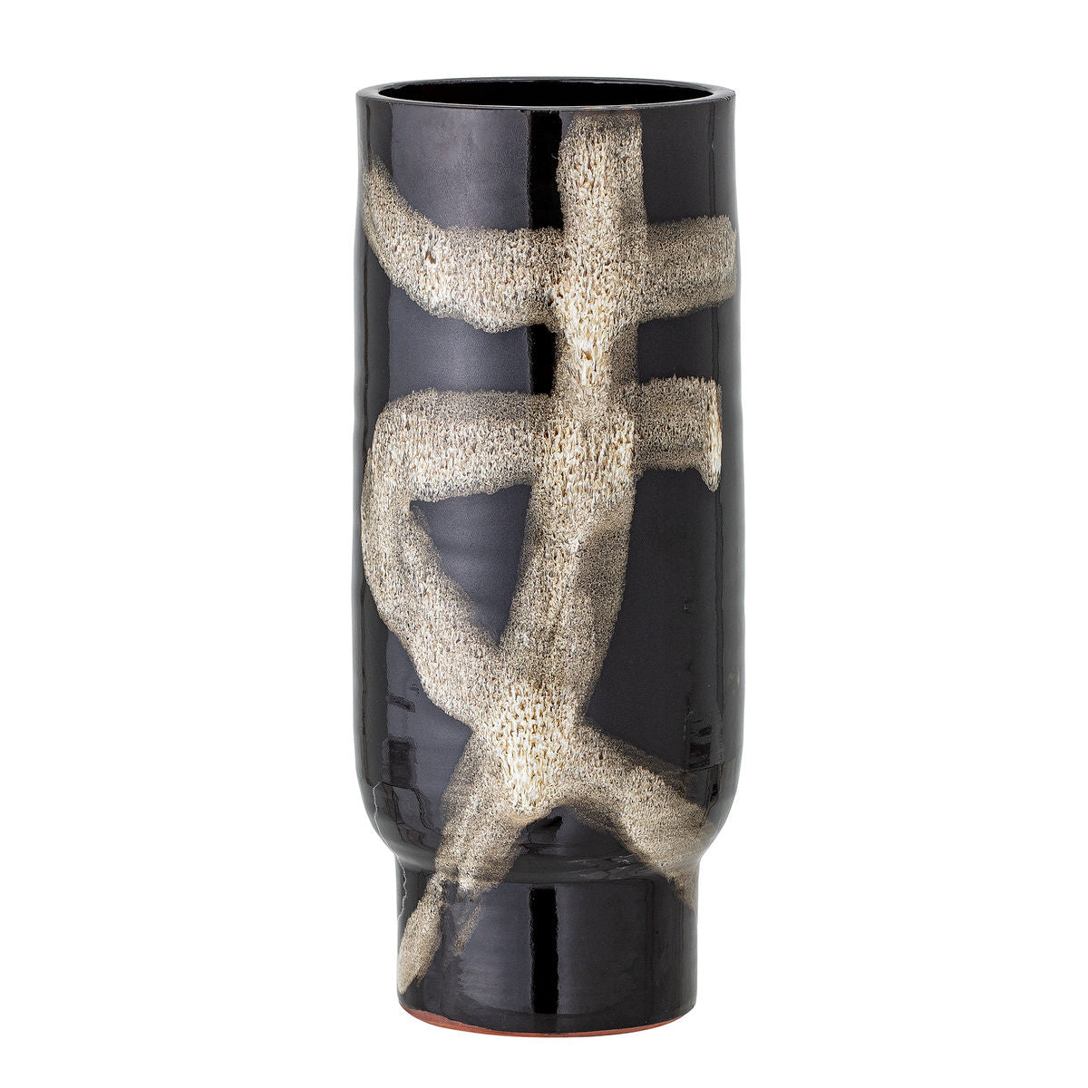 Bloomingville Vefa Vase, Sort, Terrakotta - Bloomingville - DesignGaragen.dk