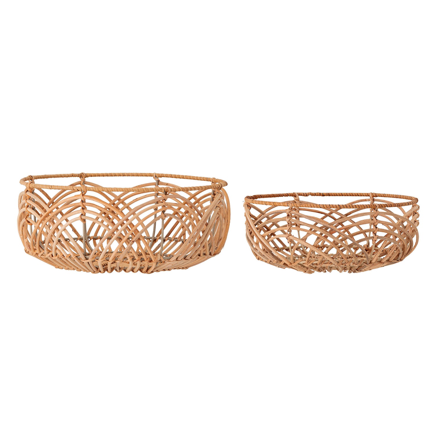 Bloomingville Anton Bread Basket, Natur, Rattan - Bloomingville - DesignGaragen.dk